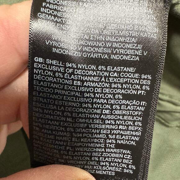 The North Face Mens Printed Class V Fanorak M Green Hiking Outdoors Gorpcore - Picture 8 of 14